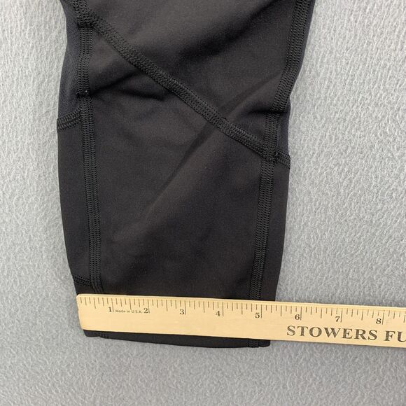 Lululemon Pants Womens 6 Pace Rival Crop Yoga Athletic Pocket Zip Activewear - Picture 4 of 13